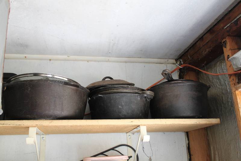 lot 693 image: Cast Iron Cookware