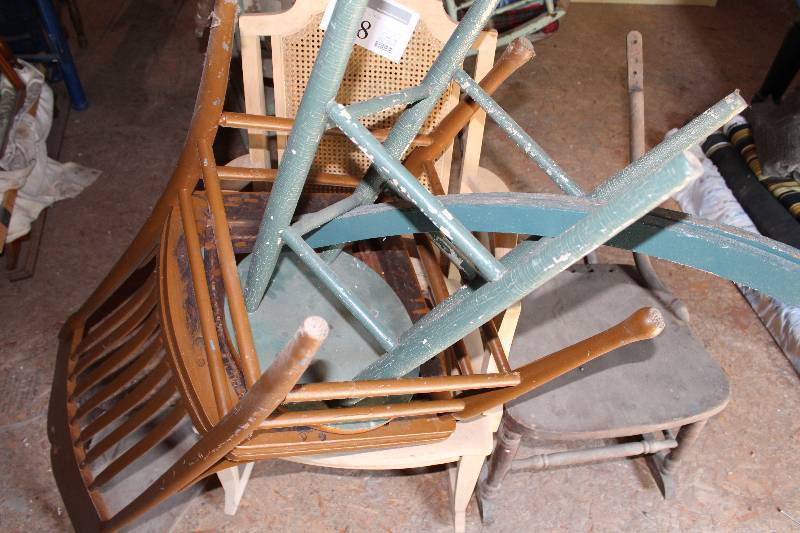 lot 798 image: Broken Chairs