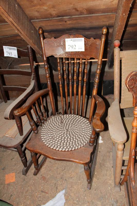 lot 792 image: Rocking Chair
