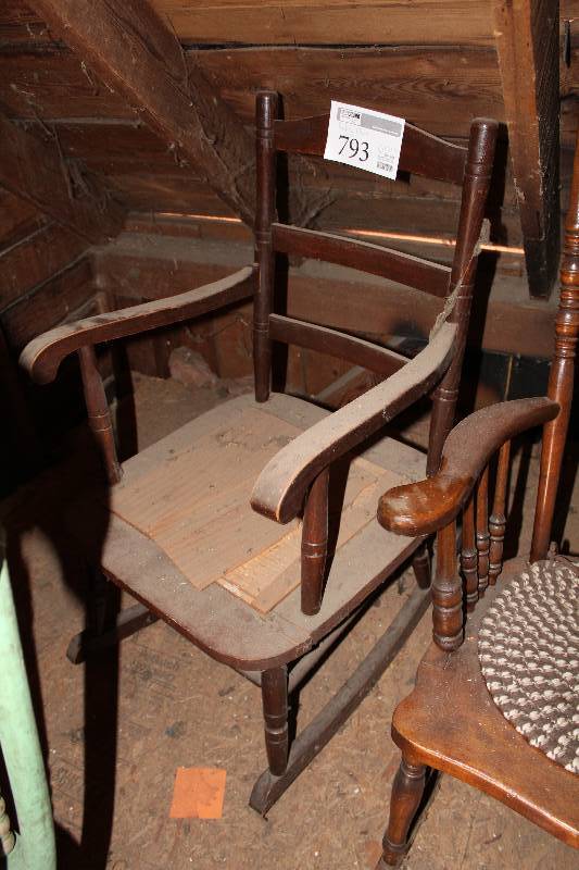 lot 793 image: Rocking Chair