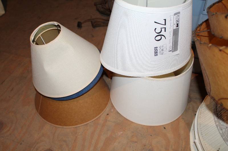 lot 756 image: Lot of (7) Lamp Shades