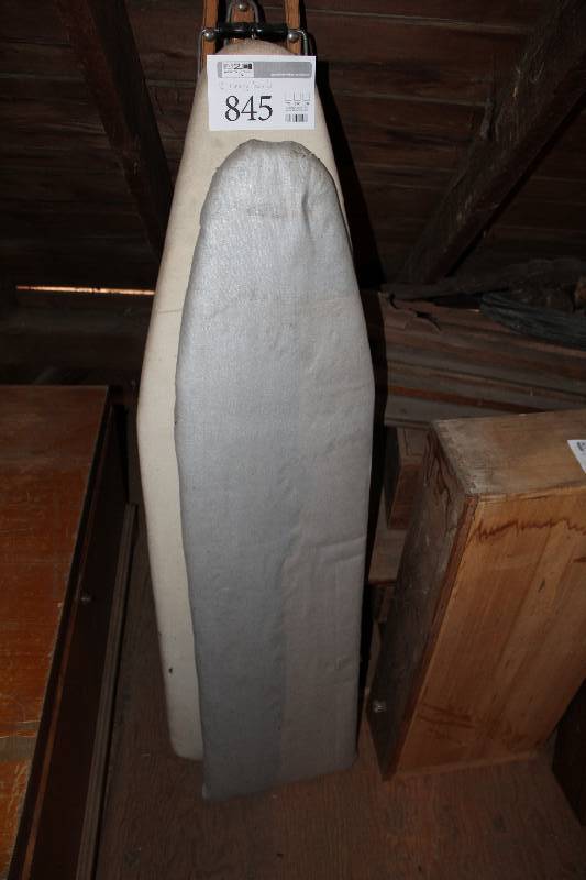 lot 845 image: Lot of (2) Ironing Boards