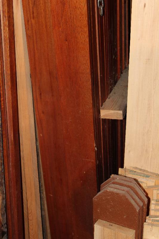 lot 544 image: Lot of (Approximately 28) Mahogany Planks