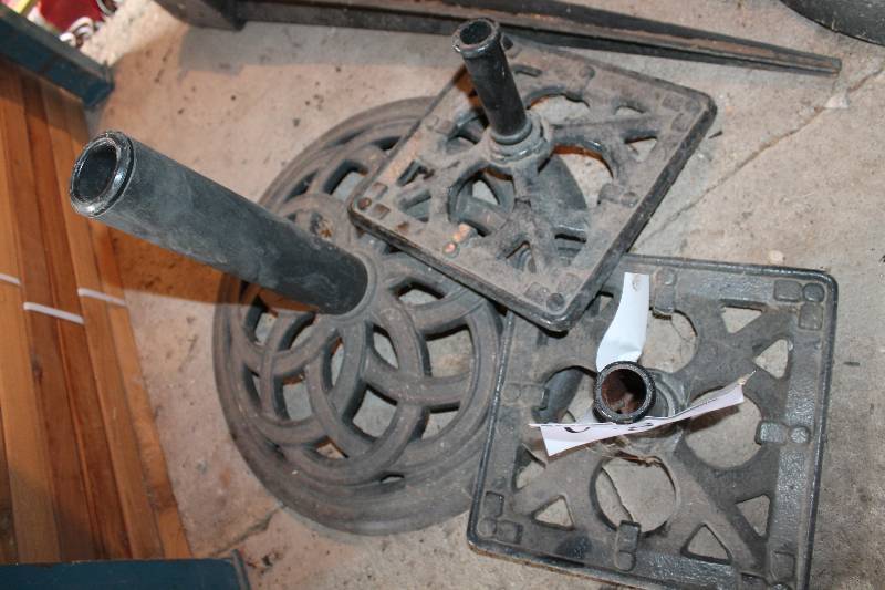 lot 648 image: Lot of (3) Umbrella Stands