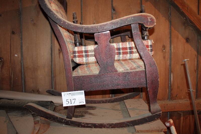 lot 517 image: Rocking Chair, Misc Wood