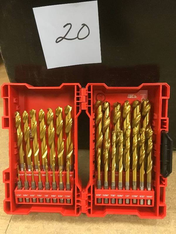 Milwaukee Shockwave Titanium Drill Bit Kit (29-Piece) not used