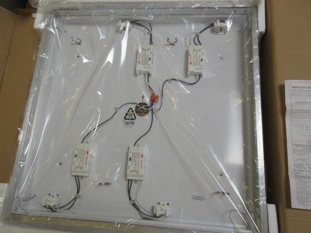 lot 206 image: CONDOR LIGHTING FLUSH MOUNT BATHROOM CEILING FIXTURE Z346