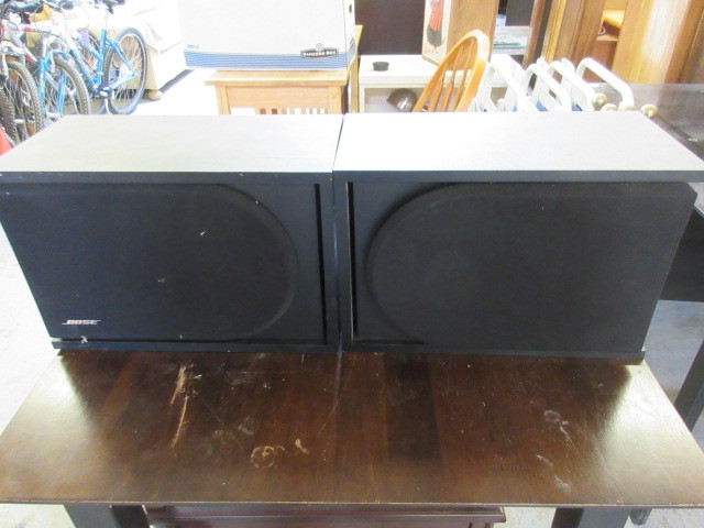 lot 227 image: BOSE BOOKSHELF SPEAKERS