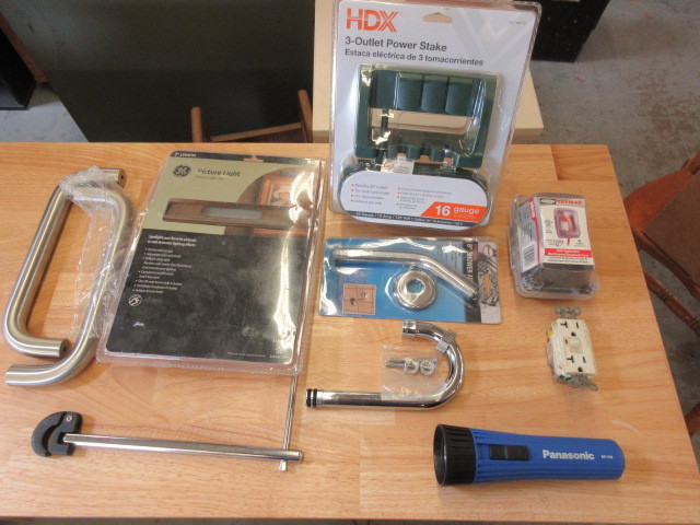 lot 239 image: ELECTRICAL AND PLUMBING ACCESSORIES