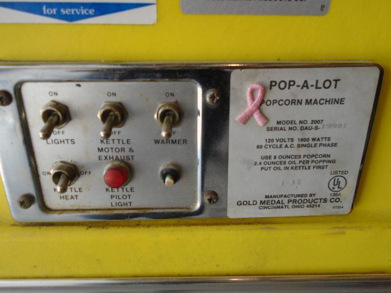 Biddergy - Worldwide Online Auction and Liquidation Services - CLASS A -  DASH 16-Cup Electric Popcorn Popper