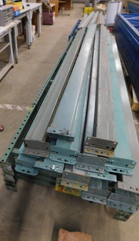 lot 96 image: Teardrop Pallet Racking #2