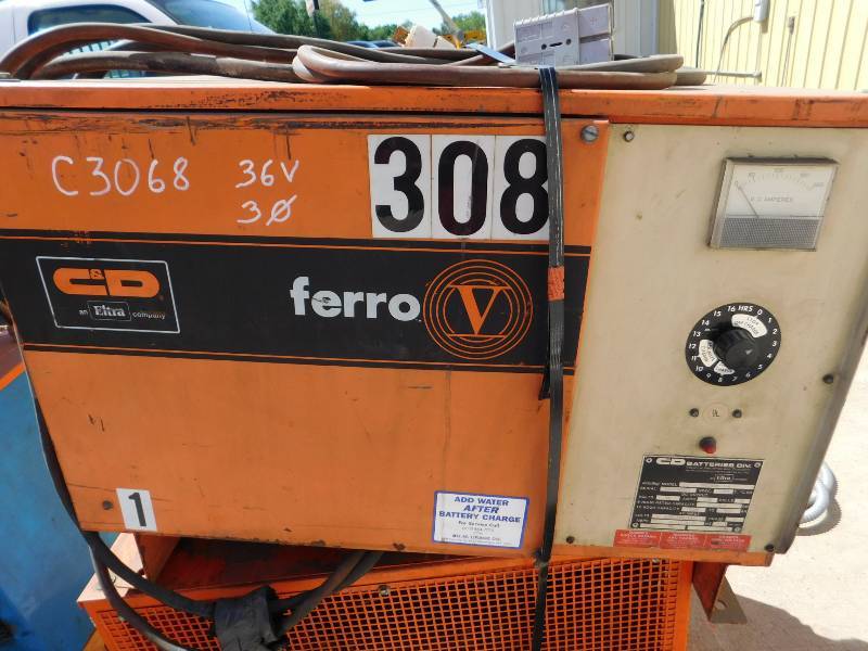 Two 36v Forklift chargers