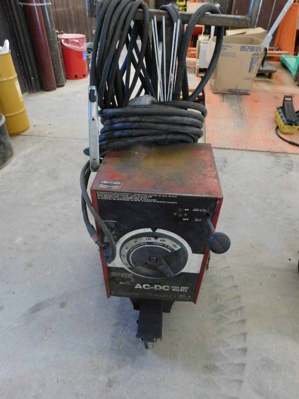 Century Welder with Cables