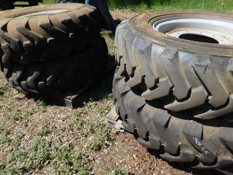 Set of 4 Mismatched Foam Filled Tires