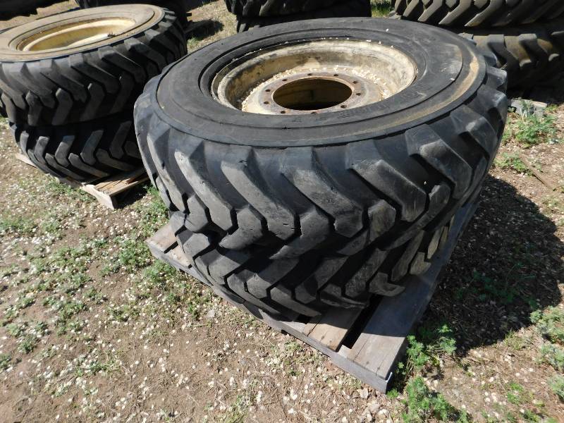 Solid Tires & Rims