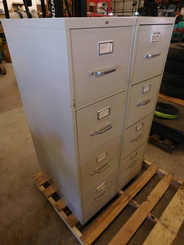 Four Drawer File Cabinets