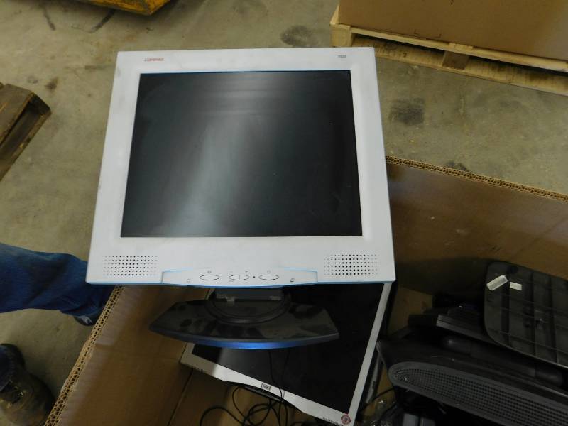 Box of Flat Screen Monitors