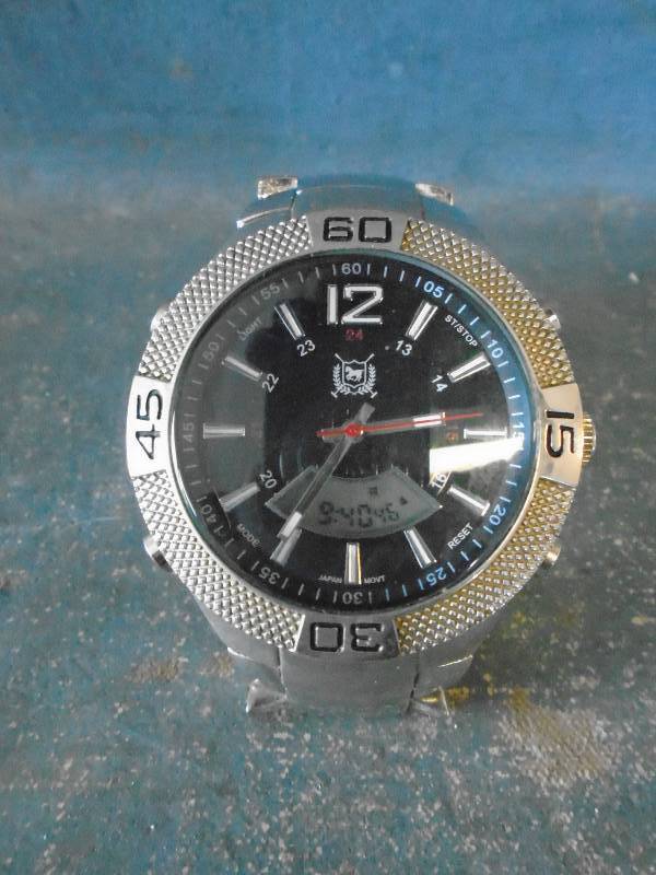 Mens Silver Watch