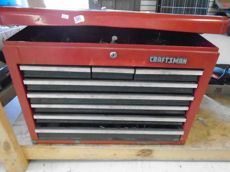 Craftsman Tool Box  With Tools