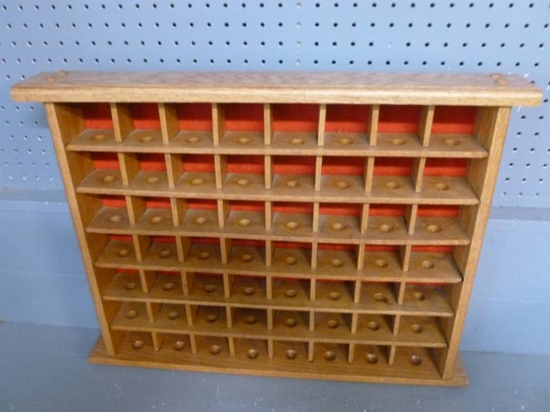 Oak Golf Ball Rack