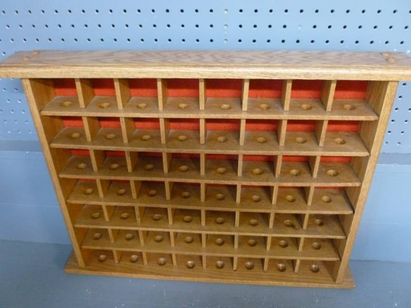 Oak Golf Ball Rack