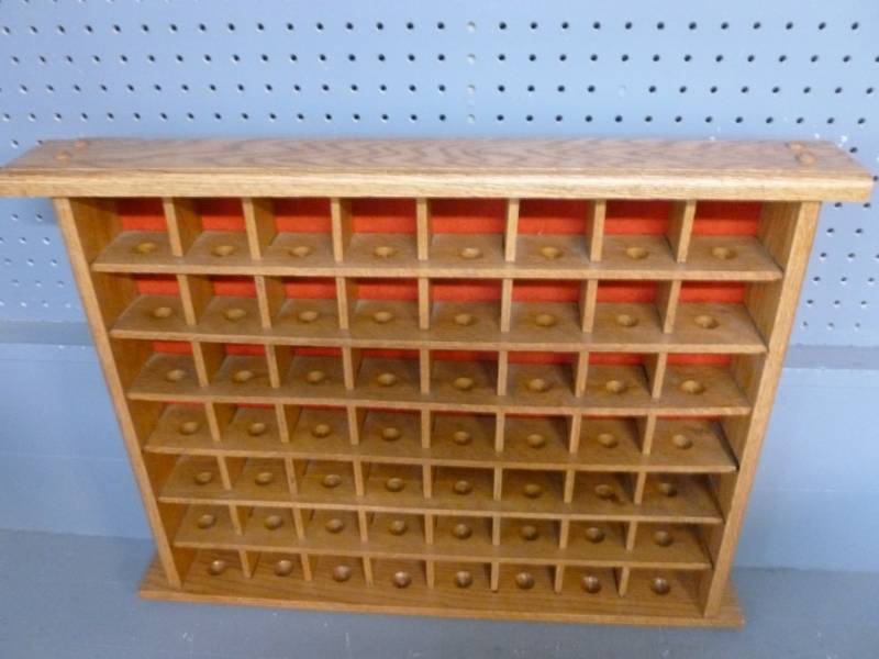 Oak Golf Ball Rack