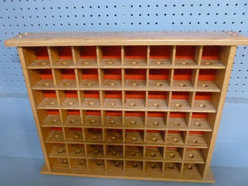 Oak Golf Ball Rack