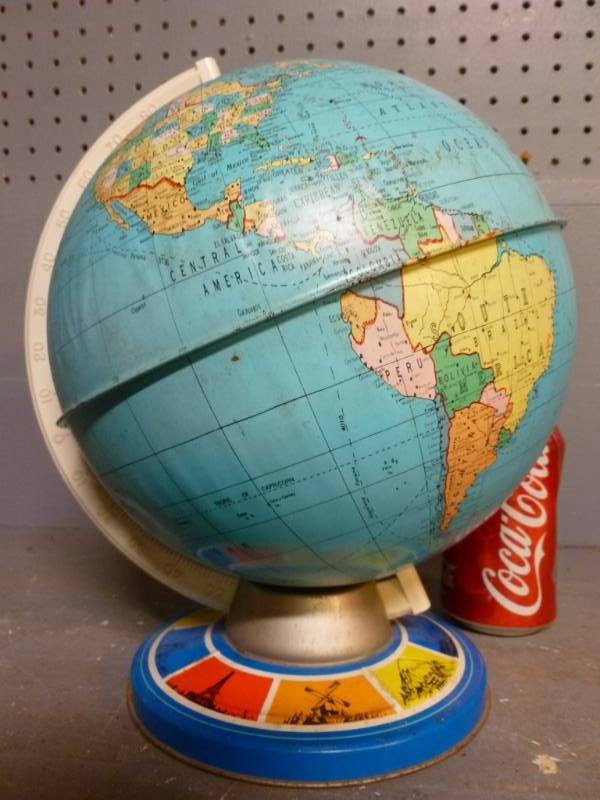 Vintage World Globe