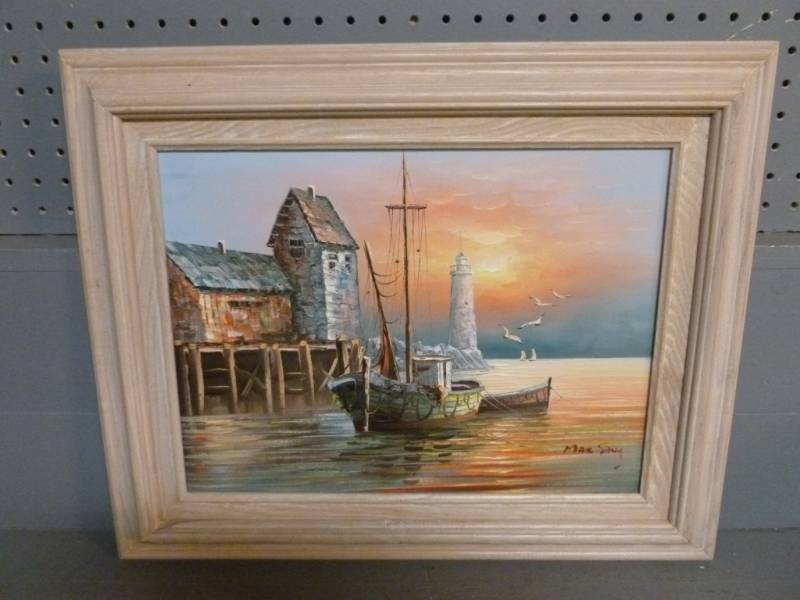 Original Oil On Canvas