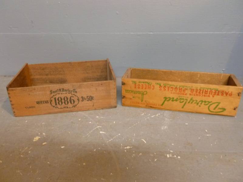Vintage Cheese Box