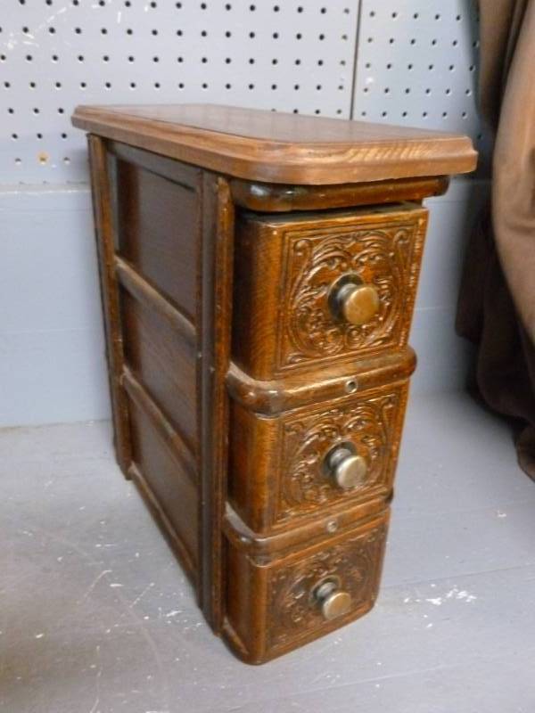 Vintage Sewing Drawer Cabinet