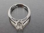 1.5 Carat Diamond Engagement Ring | 14k White Gold | $4900 Appraisal