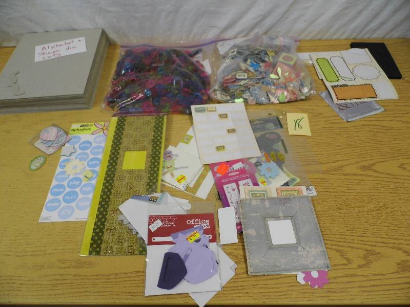 lot 18 image: Scrapbooking Supplies
