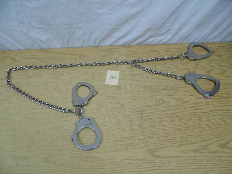 lot 102 image: Hand  Ankle Cuffs  Shackles