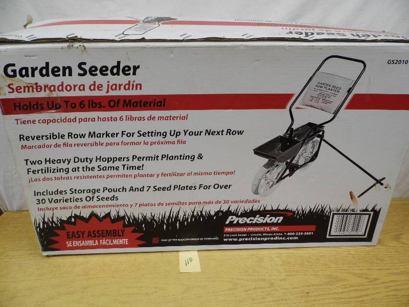 lot 110 image: Garden Seeder
