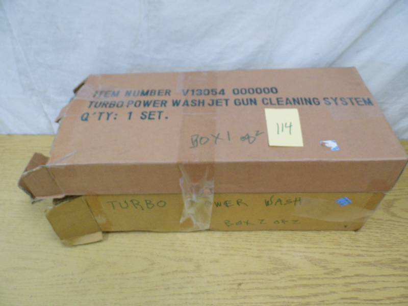 lot 114 image: Turbo Power Wash Jet Gun