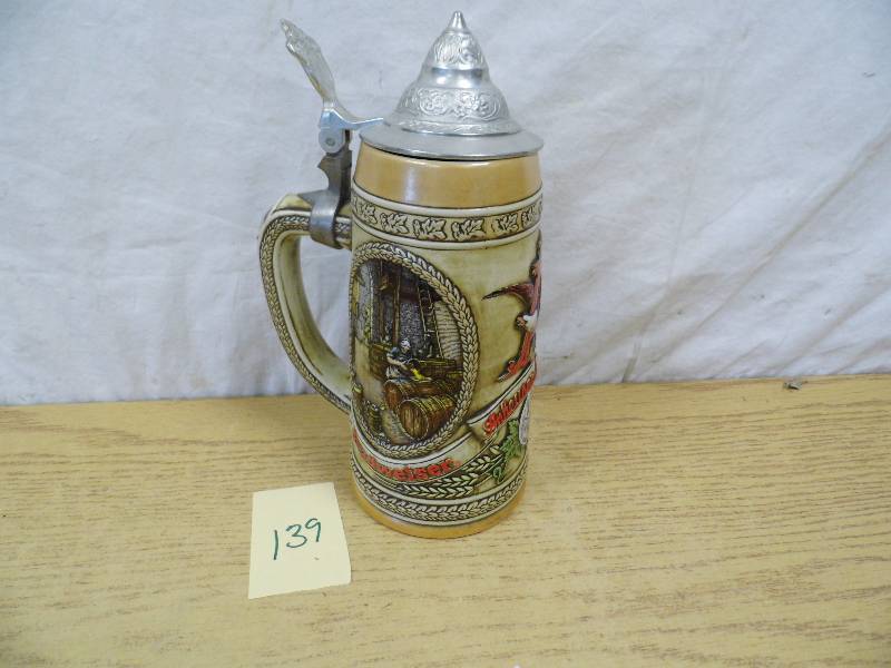 lot 139 image: Anheuser Busch Stein