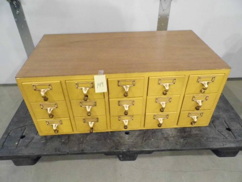 lot 149 image: Card Catalog