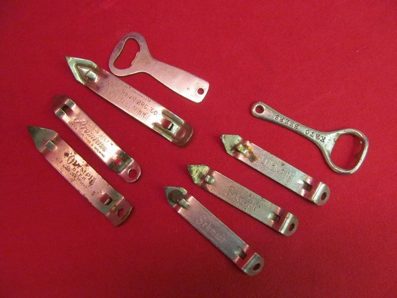 lot 2 image: vintage bottle openers