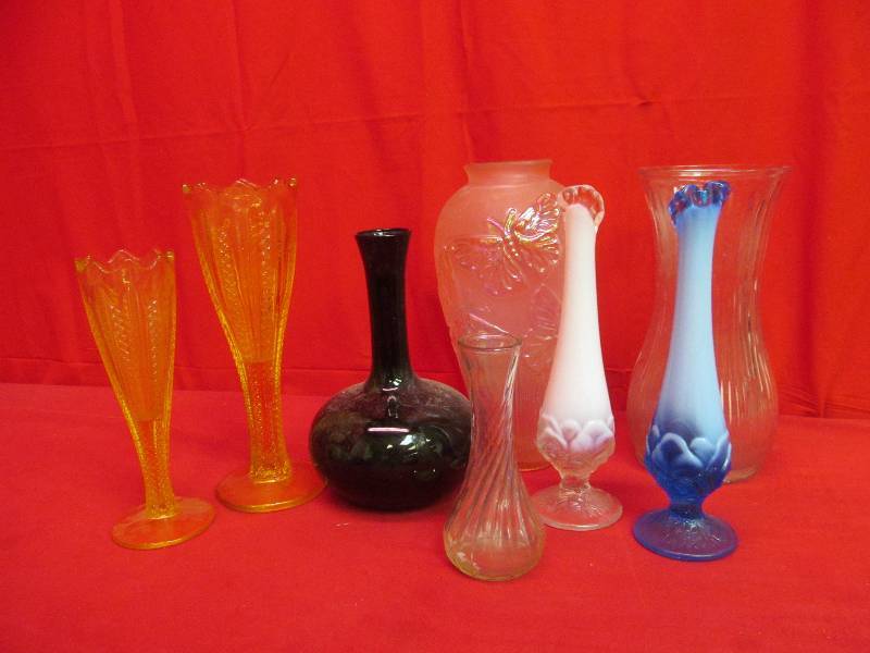 lot 111 image: fancy vases