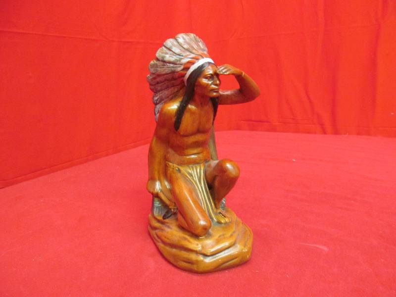 lot 145 image: Native American statue