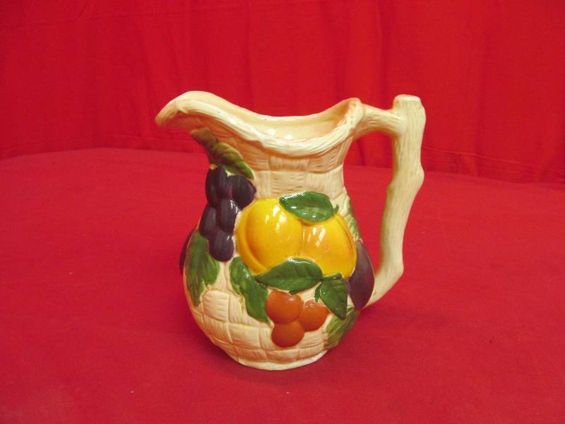 lot 44 image: ceramic pitcher