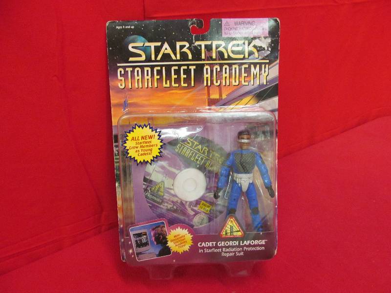 lot 78 image: Star trek Star Fleet George Laforge figure