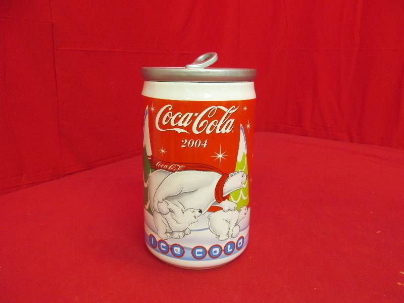 lot 94 image: Coke Cola cookie jar