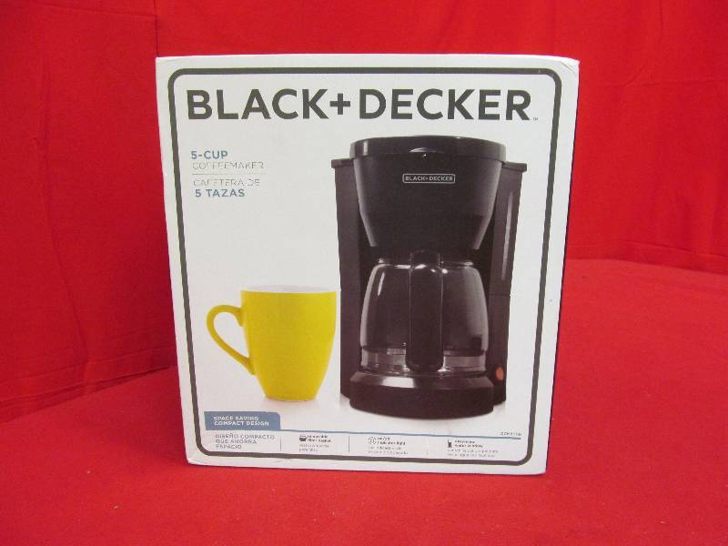 lot 95 image: Black &  Decker coffee maker