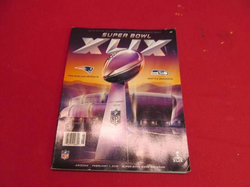 lot 103 image: Super Bowl XLIX official program