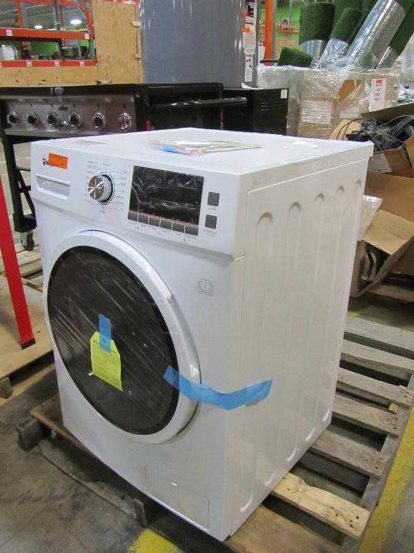 lot 16 image: Magic Chef 2.0 cu. ft. Ventless Washer and Electric Dryer Combo in White