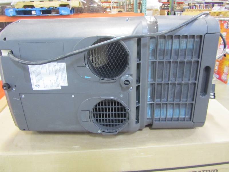 lot 17 image: Whynter Elite 12,000 BTU Dual Hose Digital Portable Air Conditioner with Dehumidifier