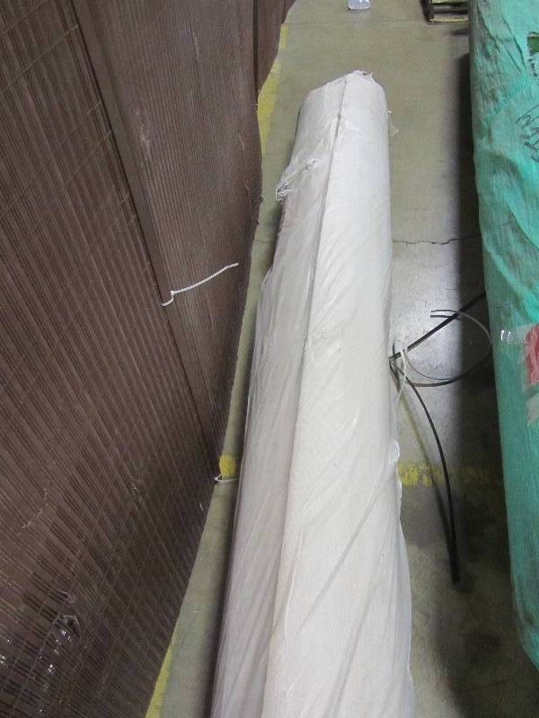 lot 26 image: TanCream 150-175 sq ft roll of Carpet