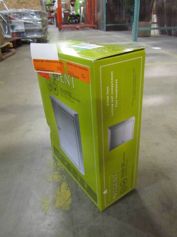 lot 42 image: Architectural Mailboxes Regent Wall-Mount Locking Mailbox
